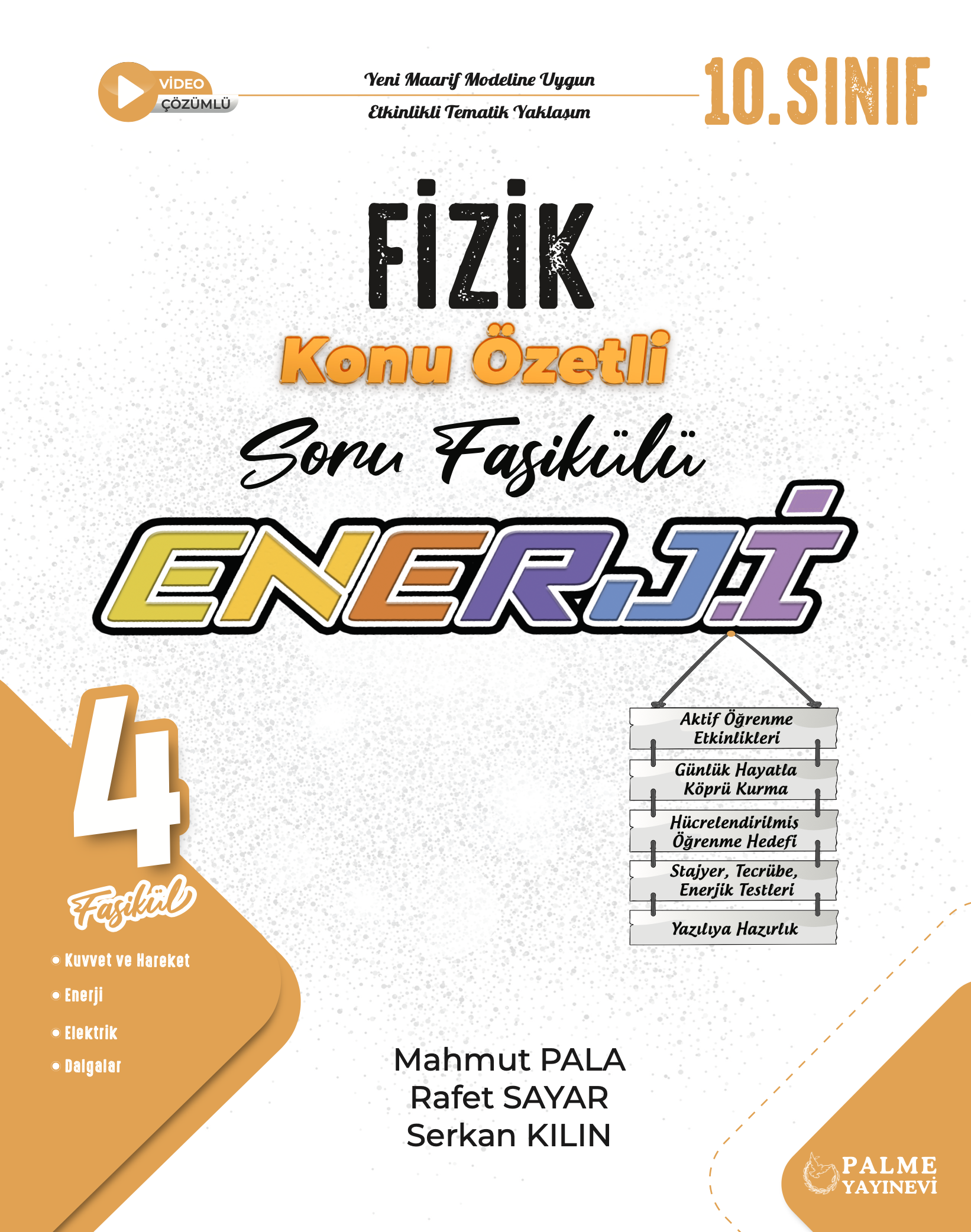 10. Sınıf Enerji Fizik Konu Özetli Soru Fasikülü kapak görseli